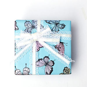 กระดาษห่อม้วนกระดาษเมทัลลิกขนาด70ซม. X 3ม. หรูหรางานวันเกิด80ก. สำหรับบรรจุภัณฑ์ - Product Image 1