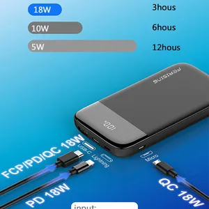 Power Bank Portátil, Batería <span class=keywords><strong>Externa</strong></span>, Powerbank para iPhone, <span class=keywords><strong>Xiaomi</strong></span>, Oneplus, Cargador VOOC, <span class=keywords><strong>10000mAh</strong></span>, 20W, 22,5 W - Product Image 2