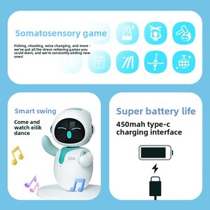 <span class=keywords><strong>Eilik</strong></span>, Robot de Compañía Inteligente con IA, Juguete para Niños y Niñas, Interacción Emocional, Enseñanza y Educación, Regalo de Cumpleaños/Días Festivos - Product Image 3