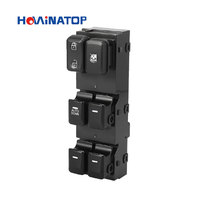 HOWINATOP 93570-3W000 Botón Interruptor Elevalunas Eléctrico Maestro para Kia Sportage 2011 2012 2013 2014 2015 2016 93570-3W000 con Descenso Automático