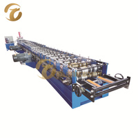 Machine de formage à froid pour la fabrication de gouttières de toit en acier