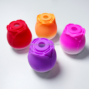 Stimulation intense des mamelons clitoridiens pour femmes Rose Sex Toy Double couleur 10 Roses suceuses vibrateur chargeur multi-type Rose vibrateur - Product Image 6