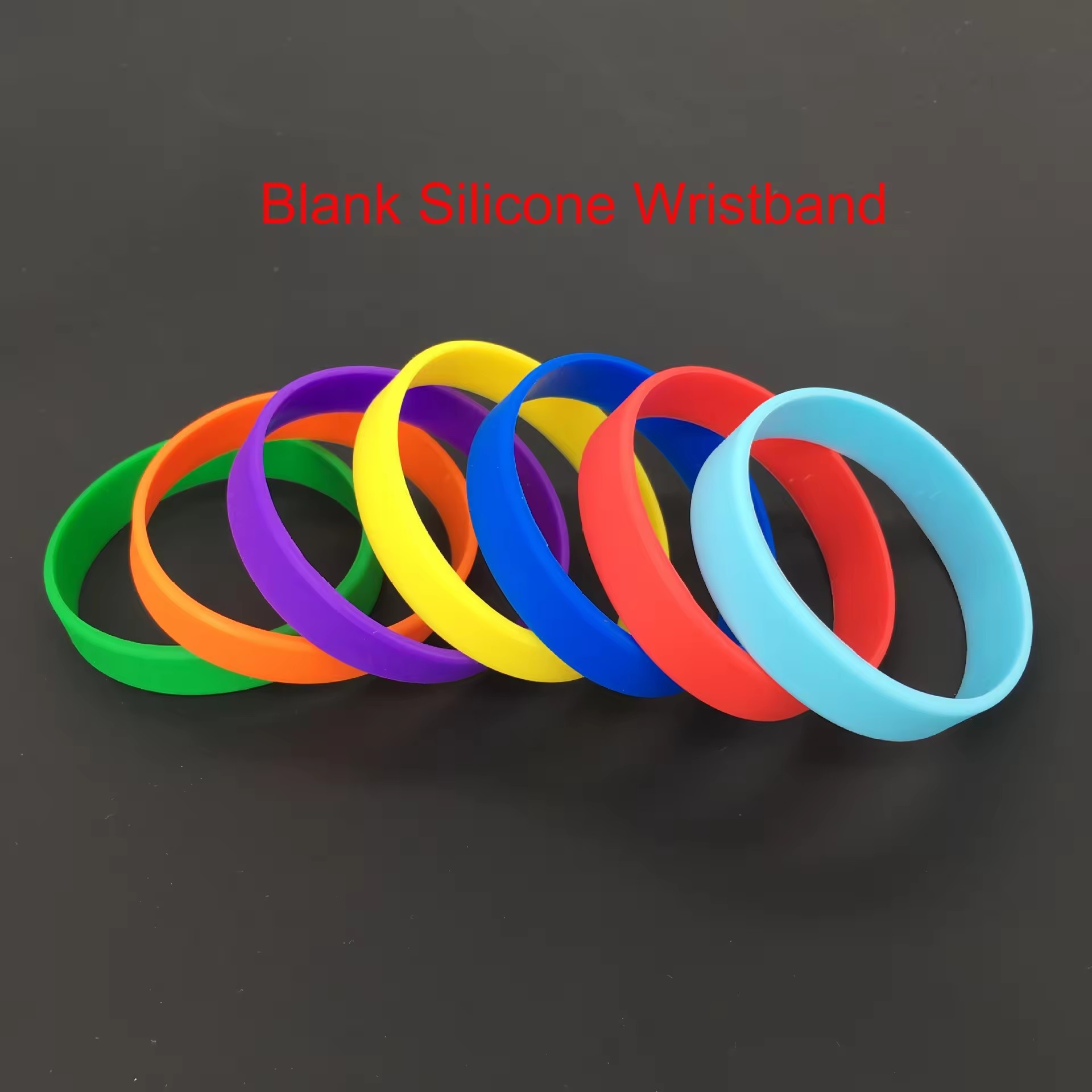 Braccialetto in silicone neutro