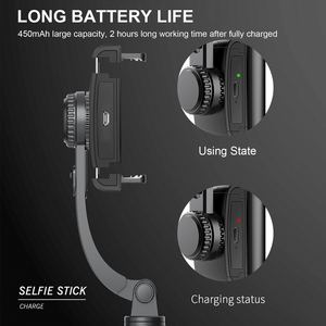 Treppiede per stabilizzatore Gimbal portatile per Selfie Stick Wireless allungabile per Selfie Full Body Shot Vlog <span class=keywords><strong>foto</strong></span> <span class=keywords><strong>di</strong></span> <span class=keywords><strong>gruppo</strong></span> - Product Image 5