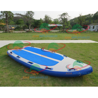 Planche flottante gonflable Multi personnes, super légère, 400cm, pour la course en équipe