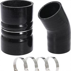 Kit <span class=keywords><strong>de</strong></span> colliers <span class=keywords><strong>de</strong></span> serrage en acier inoxydable avec embouts en silicone pour tuyaux, pour pièces OEM / kit <span class=keywords><strong>de</strong></span> modification moteur / tuning <span class=keywords><strong>de</strong></span> rechange - Product Image 1