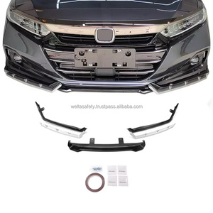 Welta Factory Look Front Spoiler Diffuser Body Kit Accessories 5‑Piece Front Bumper <b>Lip</b> <b>Splitter</b> for Honda Accord 10.5th 2022 - Product Image 1