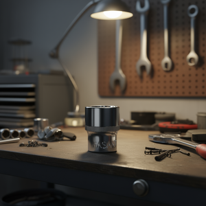 Llave de Tubo FASANT de 12 mm y 6 Puntas, Acero al Cromo Vanadio, Herramienta de Reparación Automotriz - Product Image 3