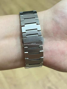 Montre à quartz pour homme de luxe Tissots PRX de marque supérieure, cadran dégradé simple, cadran noir, étanche, bracelet en acier inoxydable, Reloj - Product Image 4