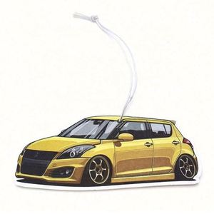 Désodorisant de voiture personnalisé imprimé avec logo, toutes senteurs, longue durée, en papier liquide, vente chaude - Product Image 4