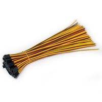 Kabel Jumper 22AWG dengan 3 Pin colokan betina jantan cocok dengan kabel kustom kawat tebal Arduino dan Raspberry Pi