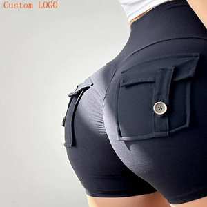 2026 女式纯色两件套瑜伽套装尼龙/氨纶速干无缝透气长袖提臀高腰瑜伽裤 - Product Image 2