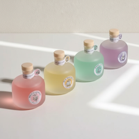 Bouteille diffuseur de parfum d'ambiance en verre écologique, sans alcool, longue durée, créative et personnalisée, vente en gros usine