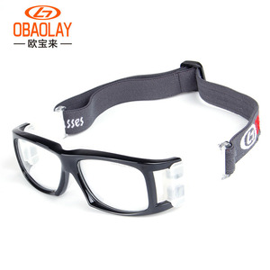 OBAOLAY Sports Goggles L001 Full Rim Polycarbonate Lens UV Protection Anti Slip For Basketball Football <b>Badminton</b> - Product Image 5