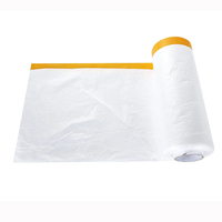 Film de protection adhésif découpé en EVA/PE pour voiture, pliable et portable, anti-poussière, film de masquage pour peinture