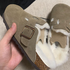 Sandales Sabots en Liège Style <span class=keywords><strong>Birkenstock</strong></span> Authentiques Allemandes, Légères, Respirantes, Semelle Intérieure en Daim, Qualité 1:1, Orthopédiques - Product Image 4