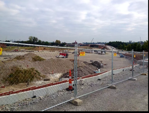 Venta caliente 6Ft X 12Ft Extraíble Portátil Perro Corre Cerca América Construcción Cadena Enlace Malla Valla Temporal - Product Image 4