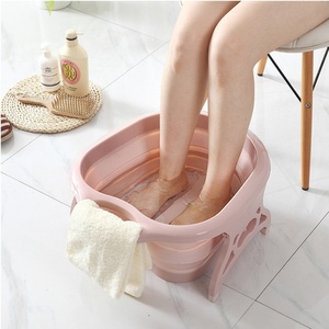 Bain de pieds pliable pour usage domestique, spa pour les pieds, masseur de pieds pour voyage et camping, machine de pédicure, lavabo pour les pieds - Product Image 6