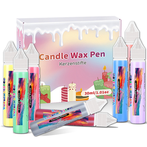 OSBANG Custom Designs 12-Color 30ML <b>Wax</b> Pen for Candle Making DIY Projects and Coating Pigments - Product Image 5
