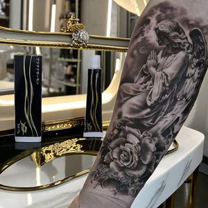 2020 nouveau personnalisé à manches longues étanche tatouage temporaire Sexy corps et <span class=keywords><strong>vagin</strong></span> autocollant pour hommes accessoires de maquillage Permanent - Product Image 2