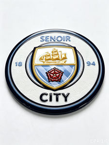 ตราสัญลักษณ์โลหะขัดเงาแบบคลาสสิก SENOIR City UV Heat Transfer 3D สำหรับตกแต่ง - Product Image 4