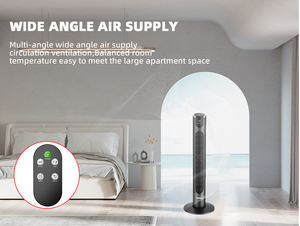 36 Inch DC Tower <strong>Fan</strong> With Remote Control LED Display Air Circulation <strong>Cooling</strong> <strong>Fan</strong> Sleep Timer Oscillating - Product Image 4