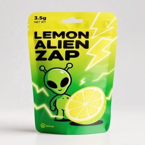 Custom Printed Reusable Biodegradable Recyclable Stand-Up Eight Side Seal Aluminum Foil Hologram Zipper Bag Packaging - Product Image 3