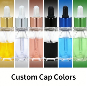 Custom Luxury 15ml 40ml Custom Color Empty Essential Oil <b>Glass</b> <b>Dropper</b> <b>Bottle</b> with Hot Stamping for Serum Skincare Oil - Product Image 4