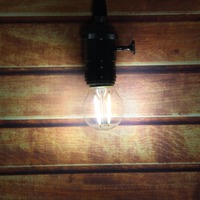 Vente en gros d'ampoules à filament LED G45 à intensité variable 2W 4W 6W 220V E27 Alimentation CA/CC