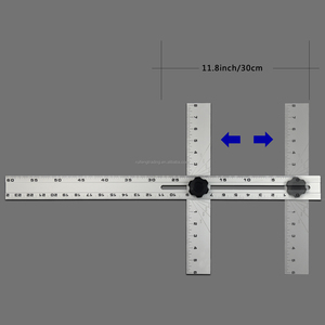 Règle en T en aluminium réglable de 24 pouces pour les mesures en pouces/CM, outil de mesure et de jauge - Product Image 4