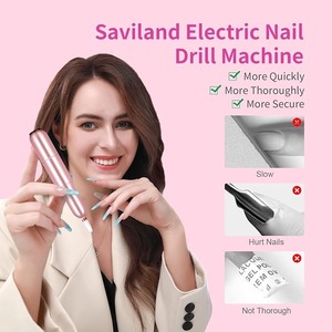 Lima Eléctrica USB para Uñas, Herramienta Portátil para el Cuidado de las Uñas con Puntas Reemplazables para Uñas Acrílicas, de Gel y Naturales - Product Image 4