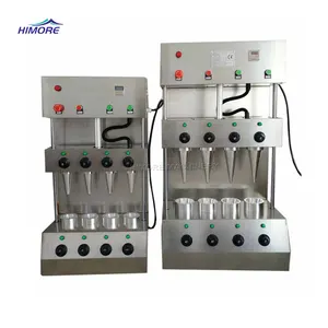 Hot Manufacturers Cheap Edible Coffee Cup Shape Waffle Molding And Making Handy Pizza Cone Machine Production Line For Sale