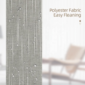 Zstarr Nhà cung cấp Pinhole dọc thanh vải điện cơ giới Shades Rèm dọc cho lớn pháp cửa sổ cửa trượt - Product Image 5