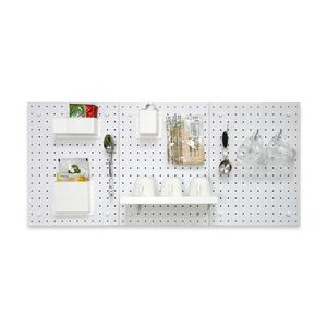 Panneau perforé MDF 30x40cm, 3 pièces, multifonctionnel, à fixer au mur, pour salon et bureau, gain de place - Product Image 6