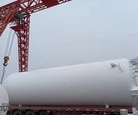 Réservoir de stockage industriel Donyue de 15 000 litres pour oxygène liquide / azote / argon / CO2 - Prix promotionnel