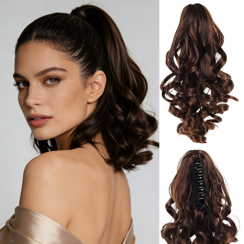 Agarra y sujeta una coleta en forma de pera con ocho dientes [230]