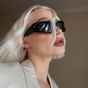 Gafas de Sol Steam Punk 20896, Gafas de Sol Deportivas Futuristas con Espejo para Mujer, Gafas de Sol Coloridas de Moda para Hombre - Product Image 1