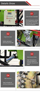 200kg económico práctico Rundballenpresse maíz tallo de maíz redondo ensilaje empacadora paquete máquina de embalaje - Product Image 6
