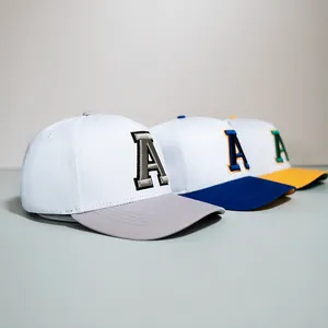 Aung Crown berretto da Baseball aderente all'ingrosso ricamo personalizzato Sport Running Hat Caps Baseball Gorras Dad Hats Custom