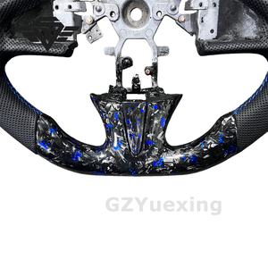 <span class=keywords><strong>Volant</strong></span> en carbone forgé personnalisé adapté à Infiniti Q50 Q60s QX50 Q70 Plug and Play - Product Image 6