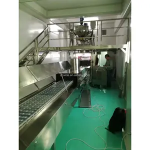 Vendita calda intero impianto automatico di lavorazione del blocco di zucchero di palma da zucchero a cubetti per jaggery cube grumo maker
