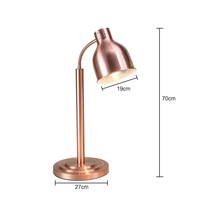 Hot Sale Großhandel Commercial Standing Typ Edelstahl Food Warmer Lampe mit für Küche Cafeteria Restaurant Buffet