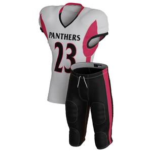 Amerikaans voetbaltenue en uniform sublimatiekleding voor voetballers - Product Image 3