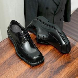 Chaussures habillées en cuir de haute qualité pour hommes, style monk-strap, à boucle, style britannique, formelles, pour affaires, type Oxford, les plus vendues - Product Image 3