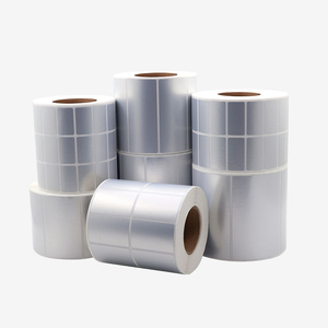 Etiqueta Adhesiva Impermeable para Embalaje, Venta Directa de Fábrica, Color Plateado Mate, Resistente a Altas Temperaturas, Etiqueta con Logotipo de Marca - Product Image 2