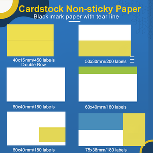 Detonger OEM personnalisé au détail étiquette de rayon rouleaux de papier autocollant thermique étiquette de prix préimprimée - Product Image 6