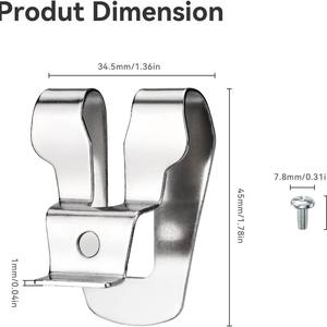 Ryobi Power <b>Tool</b> Belt Buckle 633586002 Zinc Alloy Drill Hook For Home Use - Product Image 3