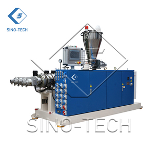 2025 đôi vít nhựa PVC ống nước xử lý ống đùn đùn đùn dây chuyền sản xuất máy làm ống nhựa PVC - Product Image 4