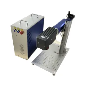 Macchina per la marcatura laser in fibra 100W con messa a fuoco automatica dinamica 2.5D 50W 60W 200W JPT macchina per incisione laser in metallo acciaio