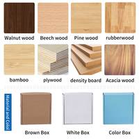 Table de puzzle en bois HaiNa, hauteur réglable, surface en feutre, tiroirs de rangement, roulettes, Shandong Home